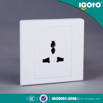 Igoto British Standard D2061 Nouvelle prise électrique multi 3 broches murale